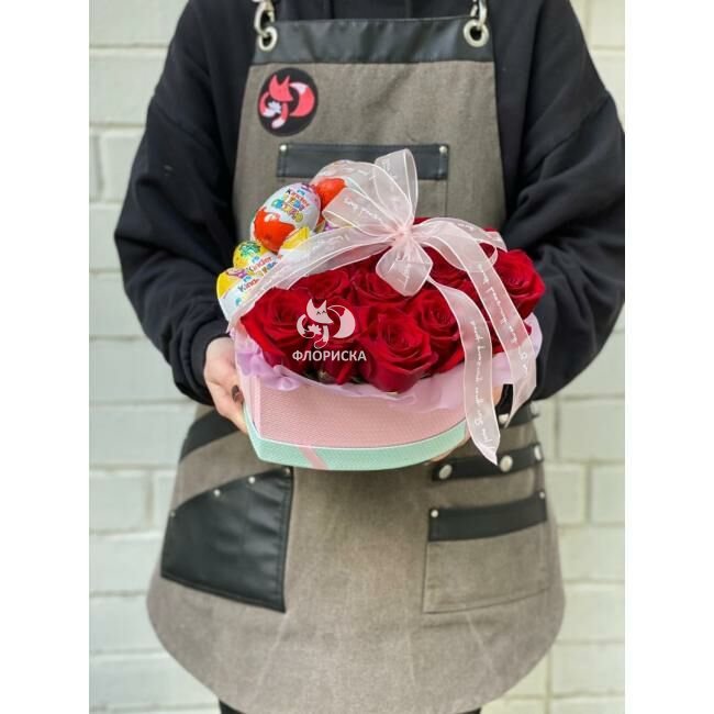 Съедобный букет &laquo;Няшки-вкусняшки&raquo;