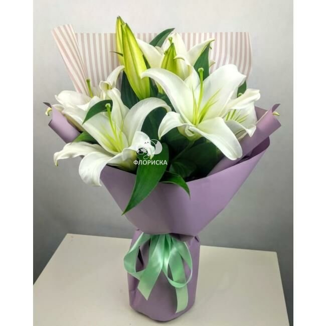 Букет из лилий &laquo;Нежный аромат&raquo;&lrm;