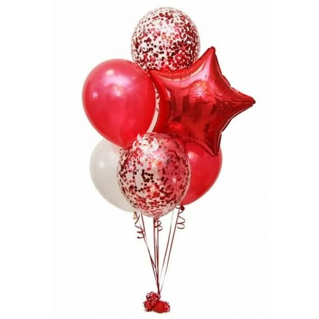 Композиция из шаров &laquo;Выше облаков&raquo;