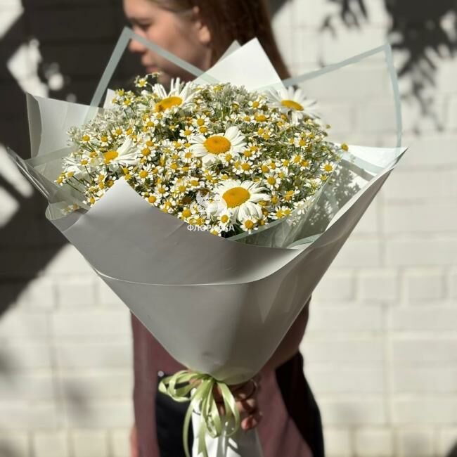 Букет с ромашками &laquo;Летний&raquo;