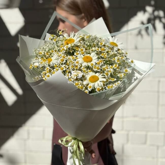 Букет с ромашками &laquo;Летний&raquo;