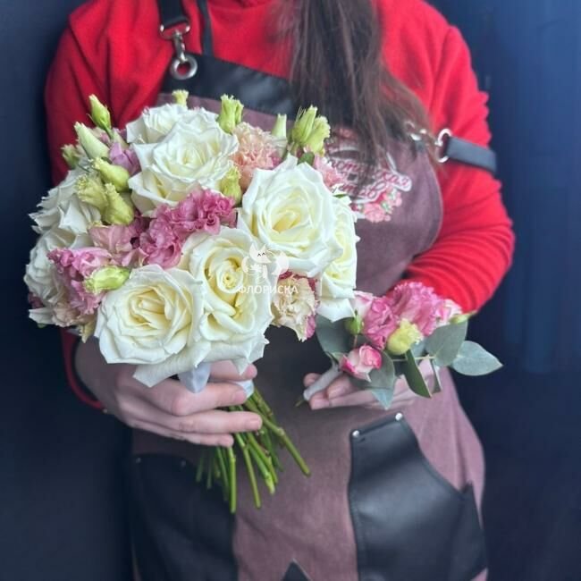 Букет невесты &laquo;Нежность твоих рук&raquo;