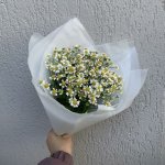 Букет с ромашками &laquo;Первое солнце&raquo;