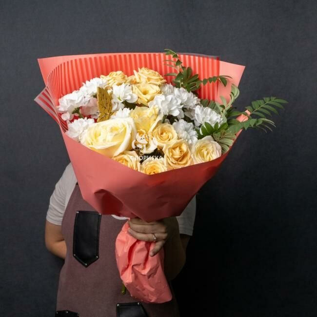 Букет на первое сентября &laquo;Школьная пора&raquo;