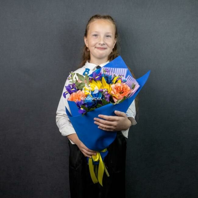 Букет сборный &laquo;День знаний&raquo;