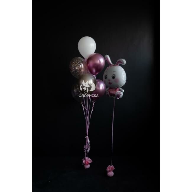 Воздушные шары &laquo;Зайчики&raquo;