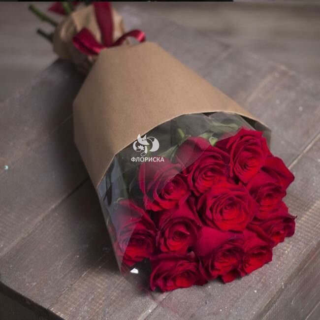 Букет из красных роз &laquo;Грация&raquo;
