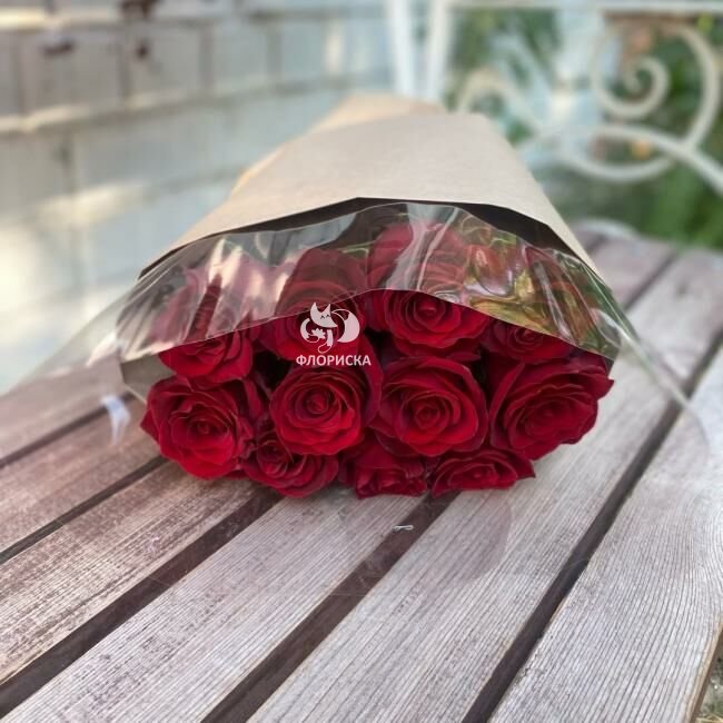 Букет из красных роз &laquo;Грация&raquo;