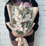 Букет с орхидеей &laquo;Пленяющий взгляд&raquo;