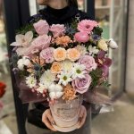 Цветы в коробке &laquo;Милашка&raquo;